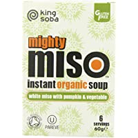Los mejores  - King Soba Org Miso Soup Pumpkin Veg 60 g (order 10 for trade outer)